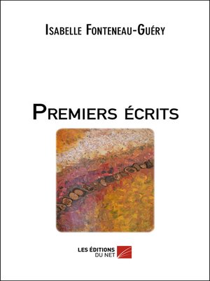 cover image of Premiers écrits